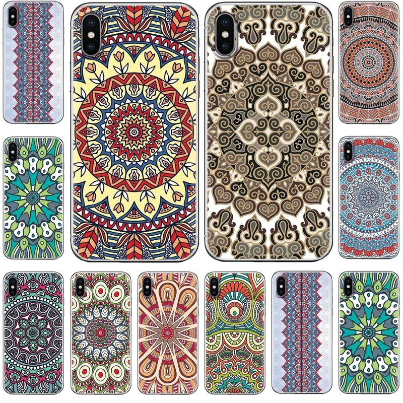 Colorful Totem Series Soft Phone Case For Asus Zenfone ZC520TL/ ZB552KL/ ZS620KL(ZE620KL) TPU Silicone Cover |