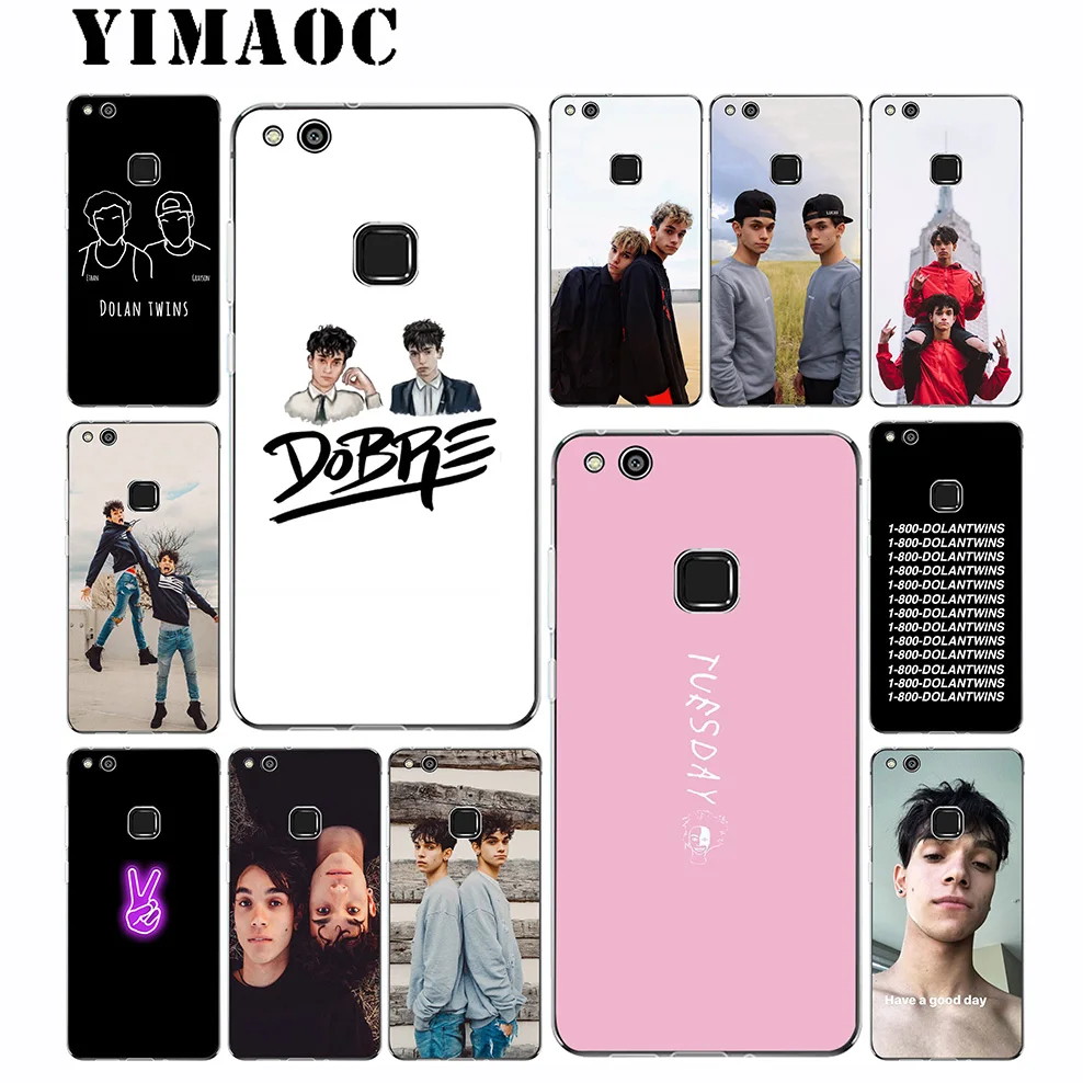 

Yimaoc Lucas and Marcus Soft Case for Huawei Mate 30 20 P30 P20 P10 P9 P8 2015 2016 2017 P Smart Lite Pro