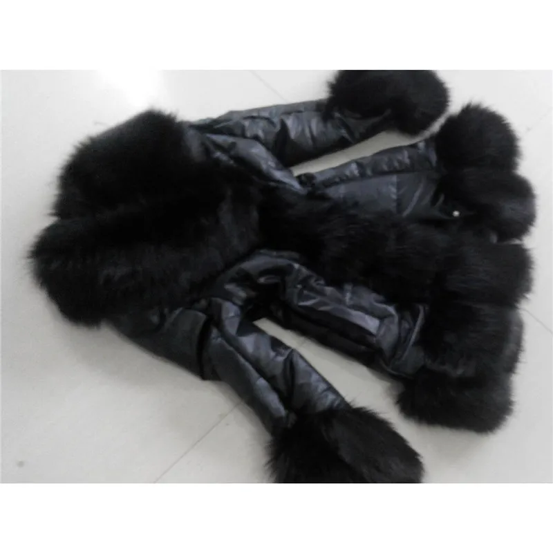 Женское зимнее пальто из искусственного меха, новое корейское пальто с длинным рукавом и меховым воротником, большие размеры, белое фиолетовое черное тонкое модное пальто из искусственного меха LR292
