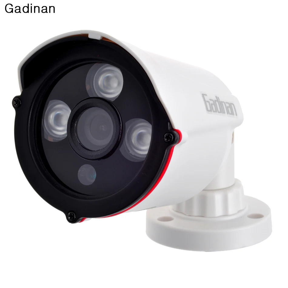 Gadinan Горячие P2P 1.0mp Indoor/OUTDOOR HD 1mp 720 P IP Камера DSP xm510 ABS Onvif ИК ночного vision 3.6 мм |