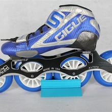 Взрослый мужчина и женщина один-круглый катание обувь с 110 мм 88A колеса для роликов