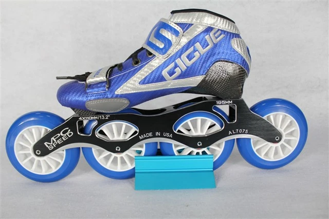 Cheap adult male and female single-round  skating  shoes 110mm 88A  wheels