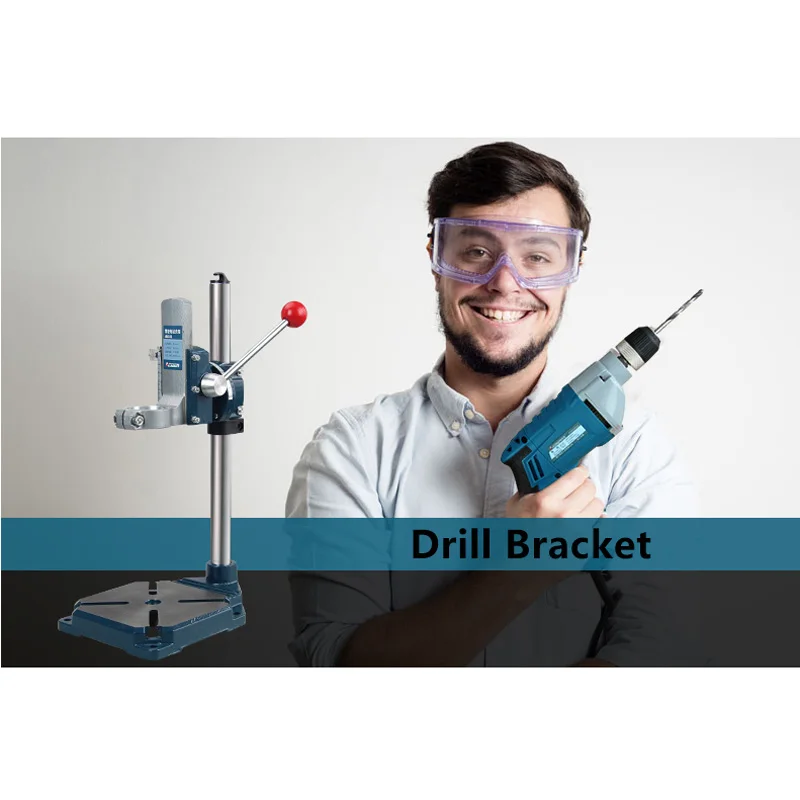 AOBEN 1PC Electric Drill Stand Precision Power Rotary Tools Bench Drill Accessories Multifunction Fixed Bracket Base Power Tools AOBEN 1PC Electric Drill Stand Precision Power Rotary Tools Bench Drill Accessories Multifunction Fixed Bracket Base Power Tools