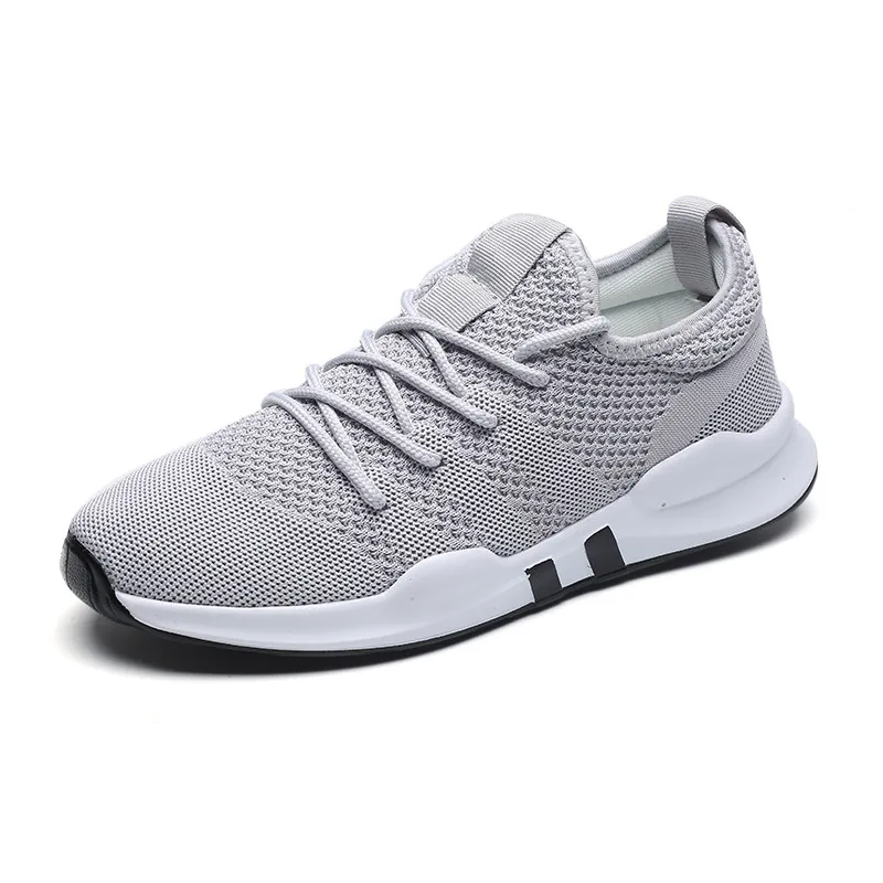 Lightweight Sneakers Mens Shoes Sport Trainers White Breathable Soft ...