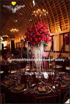 

tall acrylic crystal cylinder cheap wedding vases