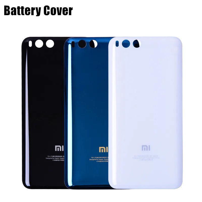 

PDGB Plastic & 3D Tempered Glass Battery Cover For Xiaomi Mi 6 Mi6 M6 Original Case mi 6 Back Battery Housing Cover Replacement