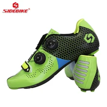 Sidebike шоссейные велосипедные ботинки зимние мужские шоссейные велосипедные ботинки углерод, Сверхлегкий 484,6 г/пара профессиональные велосипедные кроссовки дышащие