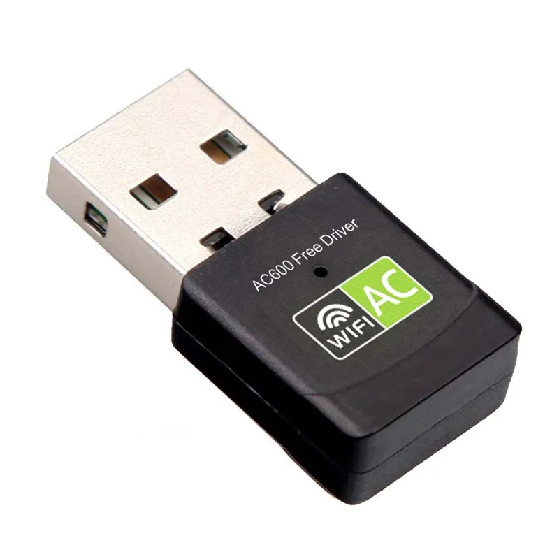 Chielecna USB Wifi адаптер USB Ethernet Сетевая карта 600 Мбит/с 5 ГГц USB Wi-Fi адаптер PC Antena WiFi приемник AC WiFi ключ