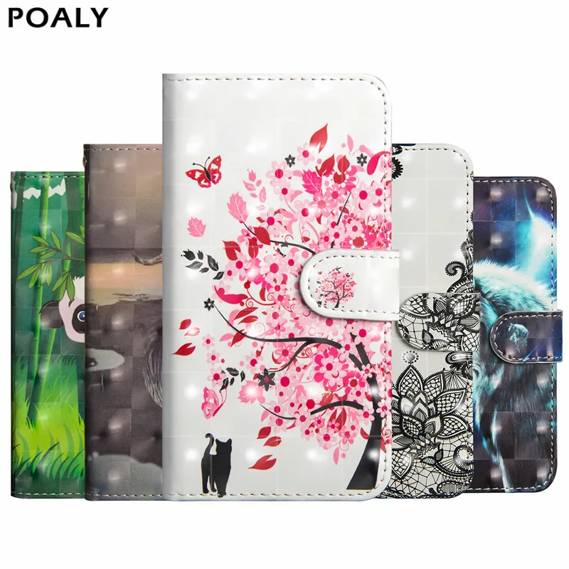 

For Huawei Y7 Prime 2018 Case 5.99" Wallet PU Leather Back Cover Phone Case For Huawei Y7 Prime 2018 LDN-L21 LDN-LX2 Case Flip