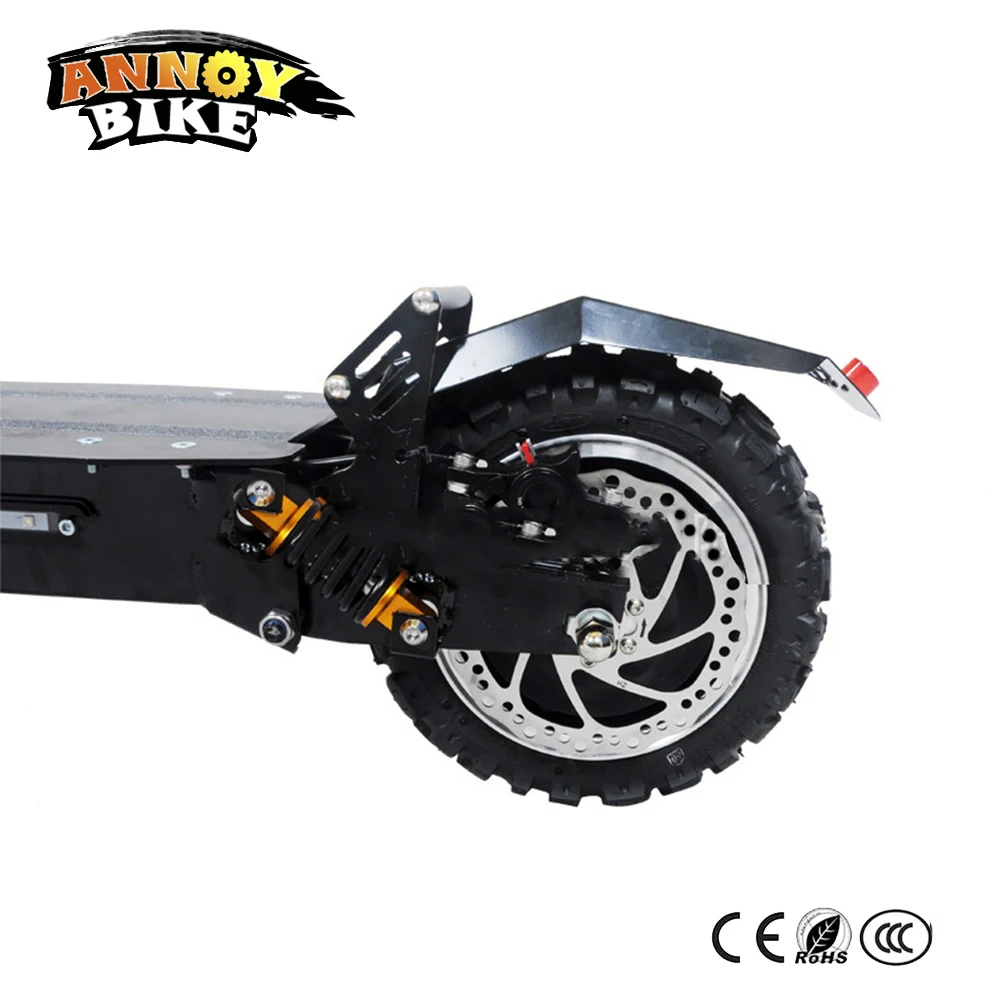 Ebike электрический велосипед внедорожник Drouble Drive скутер 11 дюймов 60V3200W складной