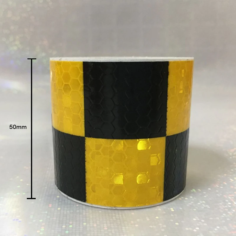 5cm X 3m Shining Reflective Warning Tape for Car