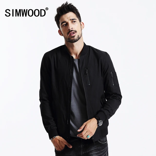 SIMWOOD brand clothing 2018 NEW Autumn Winter Windbreaker