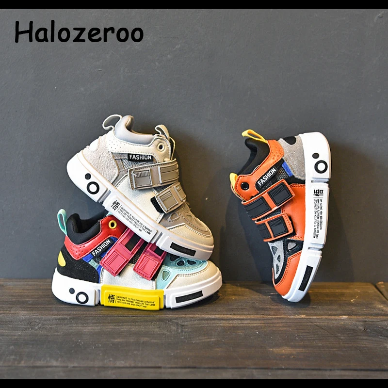 

Autumn Kids Sport Sneakers Baby Girls Casual Sneakers Children Genuine Leather Chunky Sneakers Toddler Boys Brand Shoes Trainers