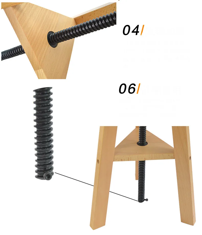 Мультифункциональный деревянный вращающийся вверх и вниз художественный стул для рисования деревянный открытый эскиз картина маслом эскиз табурет