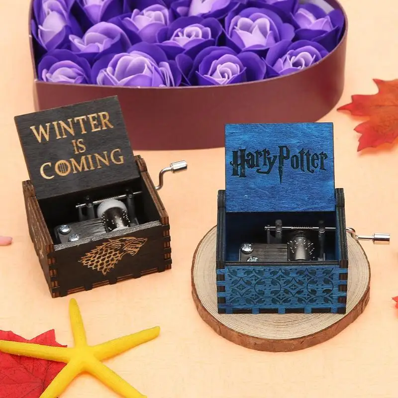 Music Theme Music Box Antique Carved Wood Hand Crank Music Box Birthday Gifts Ornament Decoration Musica A Birthday Present Music Theme Music Box Antique Carved Wood Hand Crank Music Box Birthday Gifts Ornament Decoration Musica A Birthday Present