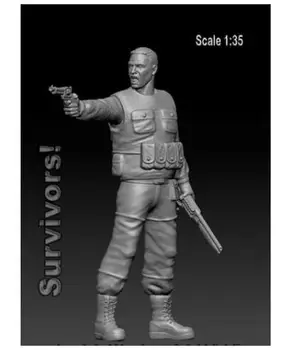 

1/35 Survivor with and Colt (1 figure) toy Resin Model Miniature Kit unassembly Unpainted