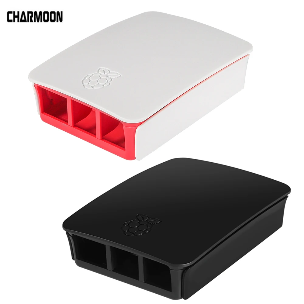 For Raspberry Pi 3 Pi 2 Model B Protective ABS Case Box Enclosure Screws GOOD