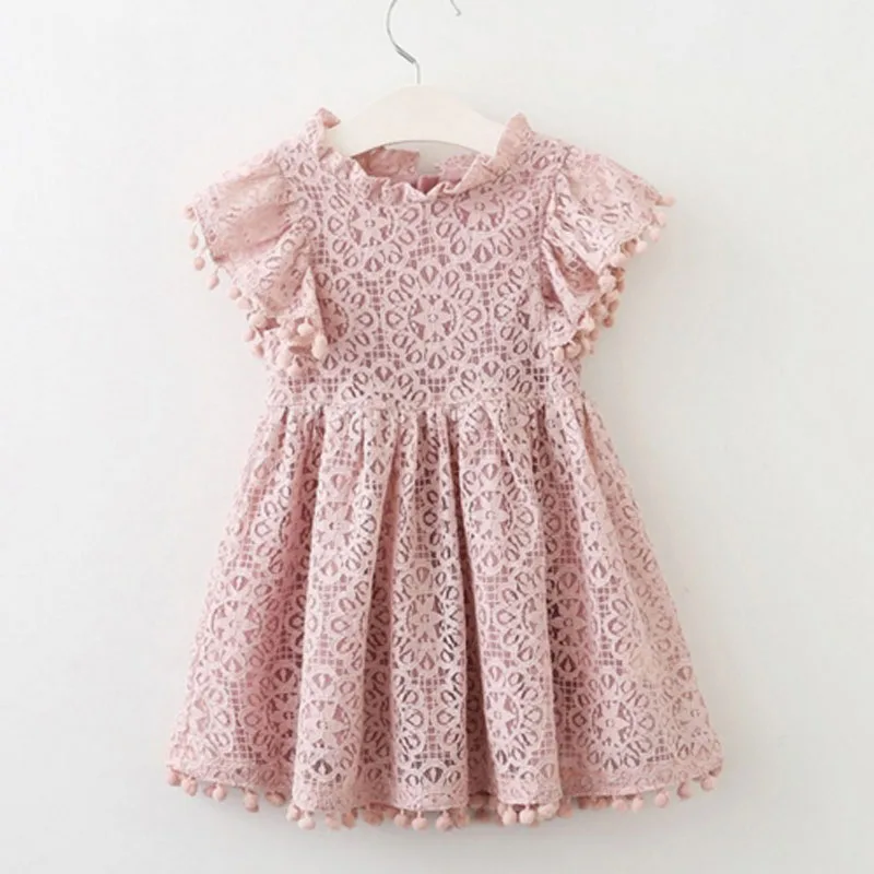 Детское кружевное платье с бахромой для девочек|lace dress for kids|girls lace dressdress kids |