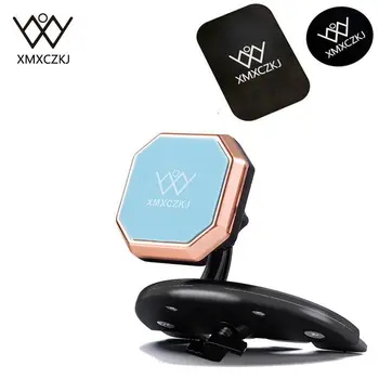 

XMXCZKJ Magnetic Cell Mobile Holder CD Slot Car Mount Phone Holder Magnet Smartphone Holder Support Stand For iPhone X 8 Xiaomi