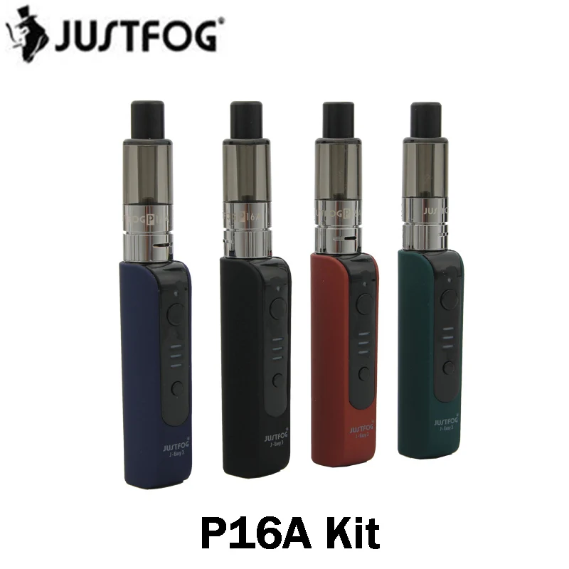 

Original Justfog P16A Kit Vape Pen with 2ml P16A Atomizer 900mAh Battery Fit Justfog 1.6ohm Coil Electronic Cigarette Vape