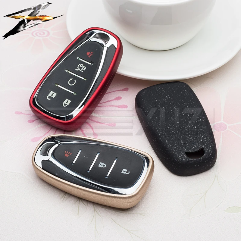 

TPU Car Key Case Fob Key Shell For chevrolet Malibu cruze cruze Volt camaro spark sonic Screw Trax cat-styling