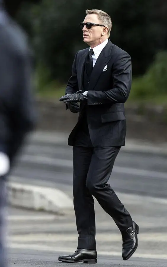 wedding suit with boots