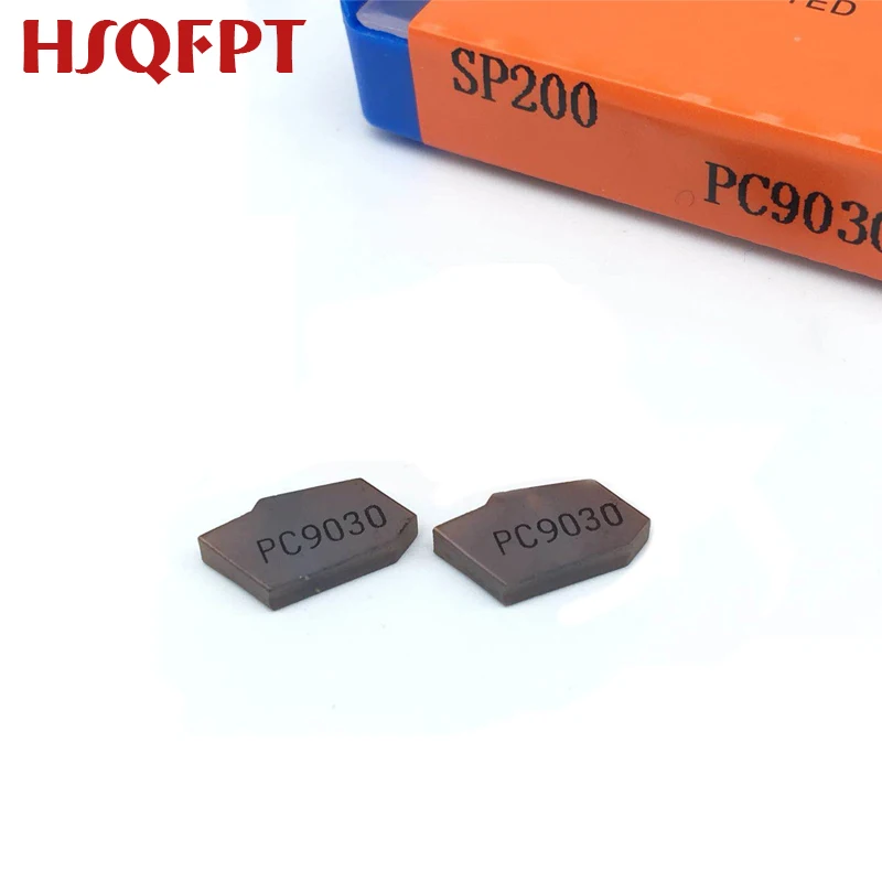 

10PCS SP200 PC9030 Grooving Carbide Inserts lathe cutter turning tool for metal Parting and grooving tool Parting off cnc tools