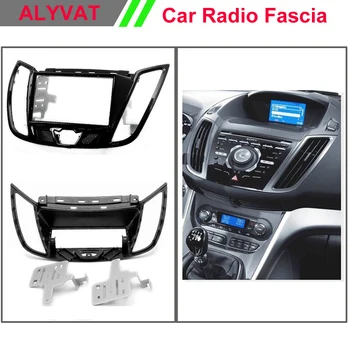 

Free Shipping Top Quality Car Radio Fascia for FORD Focus III, C-Max 2011+ Stereo Facia Dash CD Trim Installation Kit