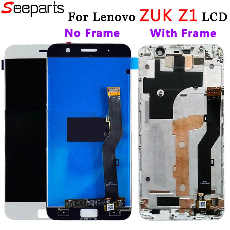 

For 5.5" Lenovo ZUK Z1 LCD Display Touch Screen Digitizer Assembly With tools Z1221 Replacement Parts For Lenovo ZUK Z1 Display