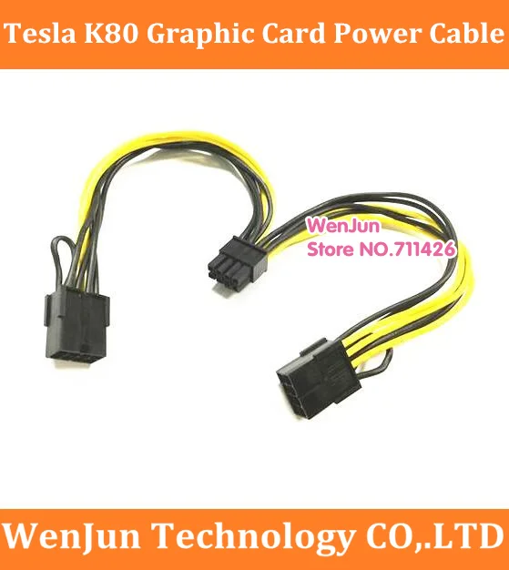Scheda Grafica Nvidia 16Awg Cavo Di Alimentazione Da 8Pin A Doppio 8Pin Per Tesla K80 030-0571-000