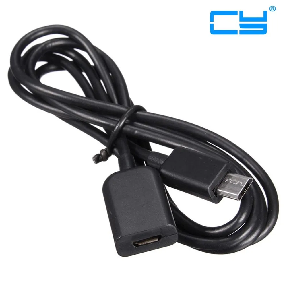 Высококачественный 1 м Micro USB 2 0 B 5-контактный штекер-гнездо m/F УДЛИНИТЕЛЬ для