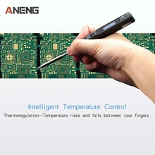 1 комплект мини портативный 65 Вт программируемый TS100 Электрический паяльник цифровой ЖК-дисплей Лидер продаж