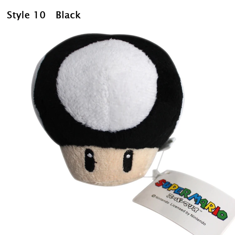 Super Mario Plush toys Dolls Figure 10 colors mushroom stuffed toy decorations super mario bros kids toys - Цвет: 10