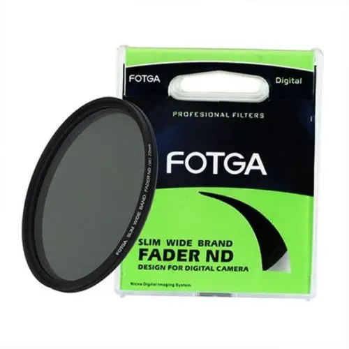 Best Offers FOTGA Fader Variable Adjustable Slim Neutral Density ND Lens Filter ND2 to ND400 43/46/52/55/58/62/67/72/77/82/86mm for Nikon