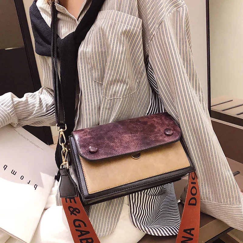 

LYKANEFU 2019 Brand Women Bag PU Leather Female Purse Women's Shoulder Bags Satchel Handbag Designer Cross Body Bag 2 Straps