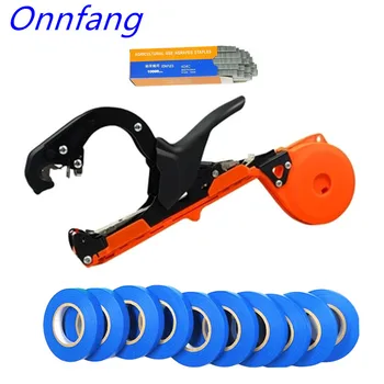 

Onnfang Garden Tool Plant Tying Tapener Tape Bind Machine Tying Vine Branch Machine Tied Twig Strapping Vegetable Grape Stem Gun