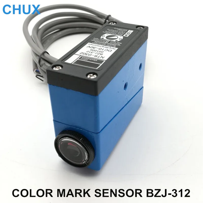 

Color Mark Sensor BZJ-312 Use for Packing Machine voltage 10-30v DC metal case Photoelectric Eyes Marks