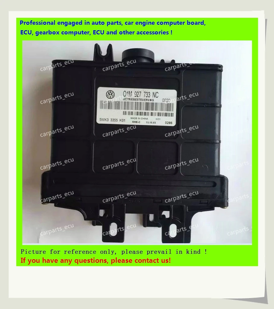 

For Volkswagen Car Transmission computer /01M 01N Gearbox computer/01M927733NC/01M 927 733 NC/01N 927 733 MN/01N927733MN