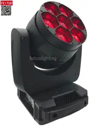 2/лот Высокая мощность led свет луч в небе 7x40 Вт rgbw 4 в 1 moving head луч света DJ