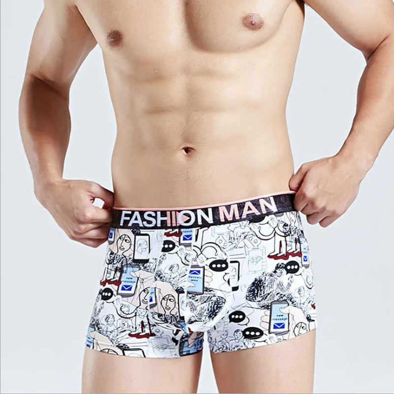 Мужские трусы боксеры из Ice Silk Ethika Для мужчин нижнее белье для девочек Homme chevaliere BS