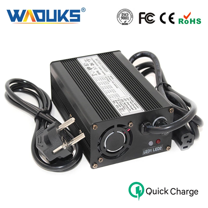 24V 2.5A Lead Acid Battery Charger For 27.6V Lead Acid Battery Smart