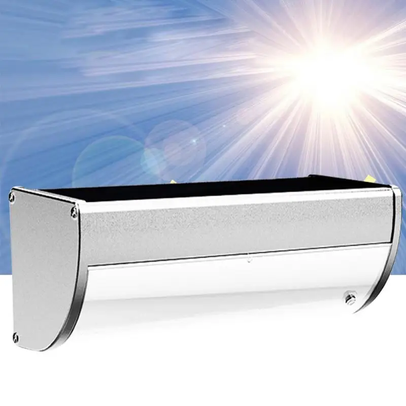 

Solar Powered Outdoor Wall Light Aluminium Alloy Led Solar Light Waterproof Easy Install #1107