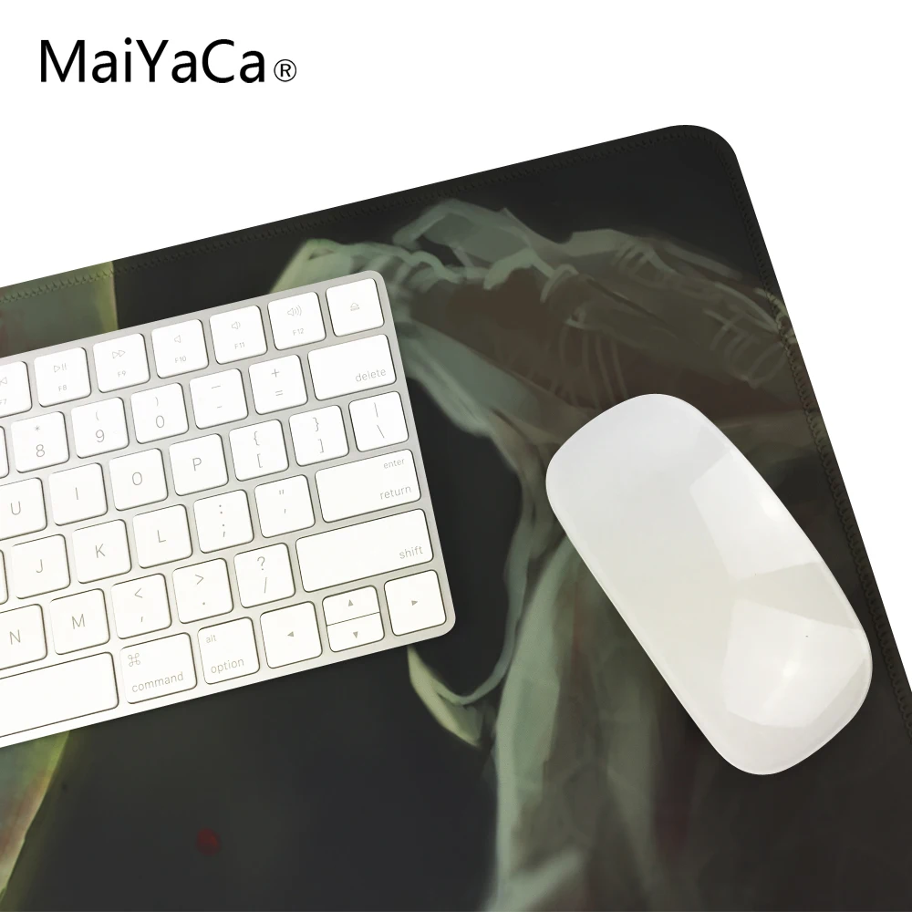  MaiYaCa 2017 New Simple Design Speed Computer Gaming Mouse Pad Gamer Heroes DOTA 2 Game Rugs Game R