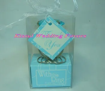 

(25 Pieces/lot) Wedding Gift favors of With this ring Engagment ring key chain favors for bridal shower gifts and Party Favors