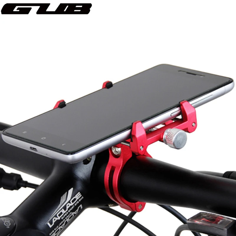 Մետաղական GUB կարգավորելի ունիվերսալ հեծանիվ հեռախոսի համար նախատեսված է 3.5-6.2 դյույմ սմարթֆոնի ալյումինի հեծանիվների բռնակով կրող