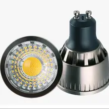 Супер яркий COB светодиодный светильник E14 GU10 E27 GU5.3 220 лампада светодиодный лампы MR16 DC12V 3 Вт 5 Вт 7 Вт Точечный светильник