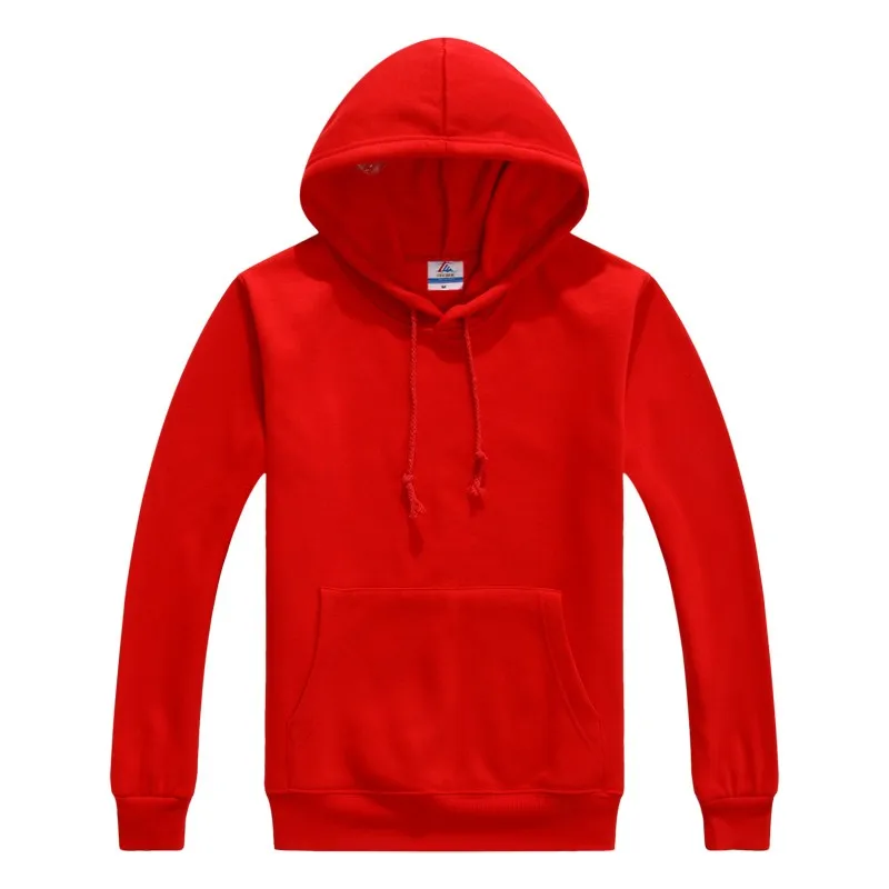 red hoodie blank