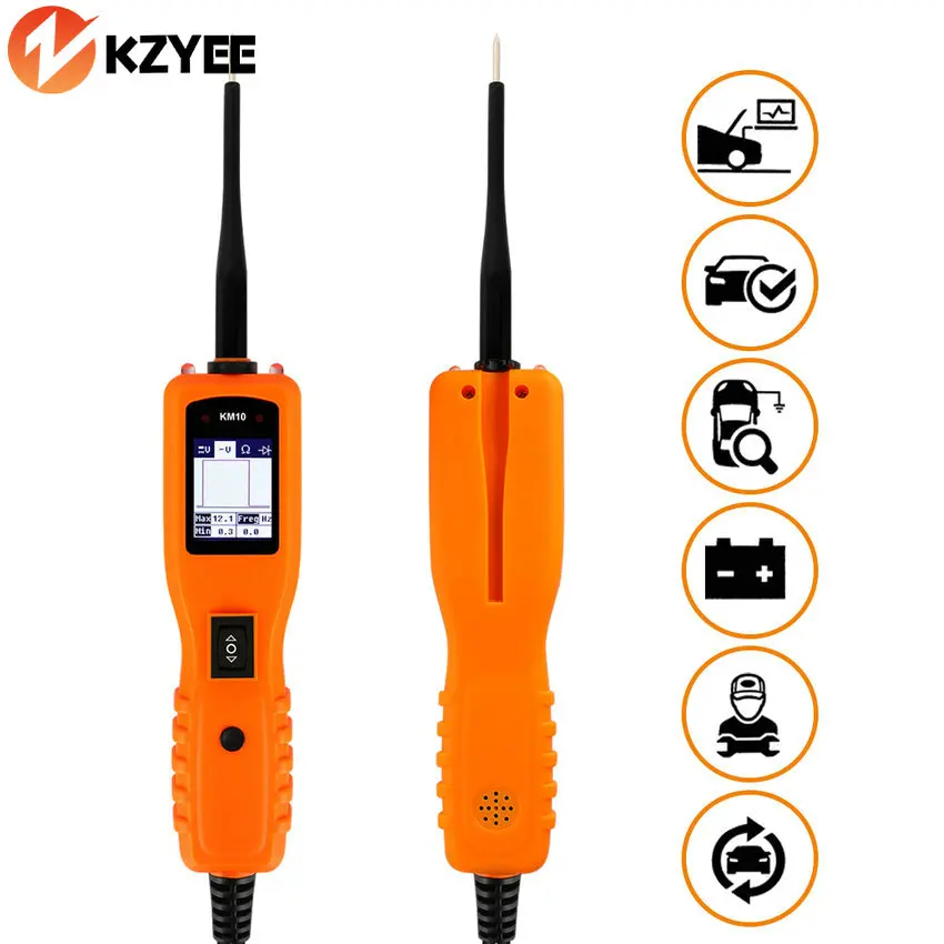 Electrical System Diagnostics Automotive Tool KM10 Auto 12V Power Probe