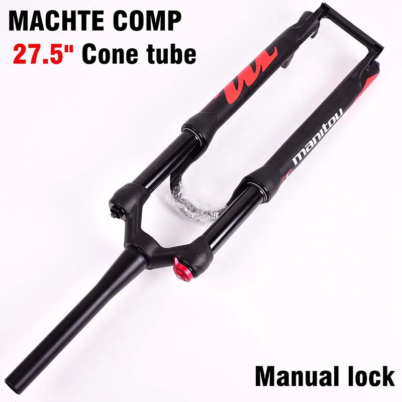 Подвесная вилка Manitou Machete Comp Machete 27,5 29er для горного велосипеда MTB воздушные вилки высшего качества - Цвет: 27.5 Cone Manual