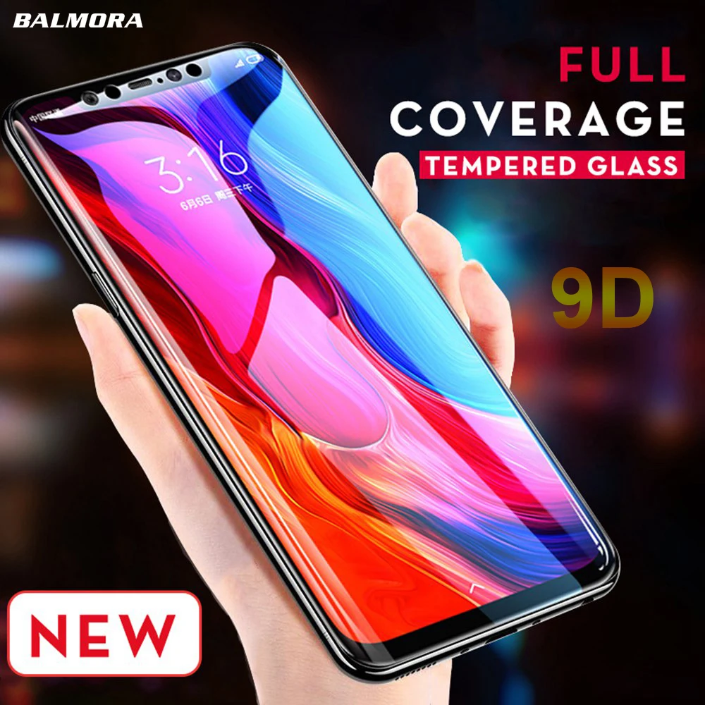 KINBOM 9D Tempered Glass For Redmi Note 5 5A 4X 6 6Pro Full Cover Phone Screen Protector For